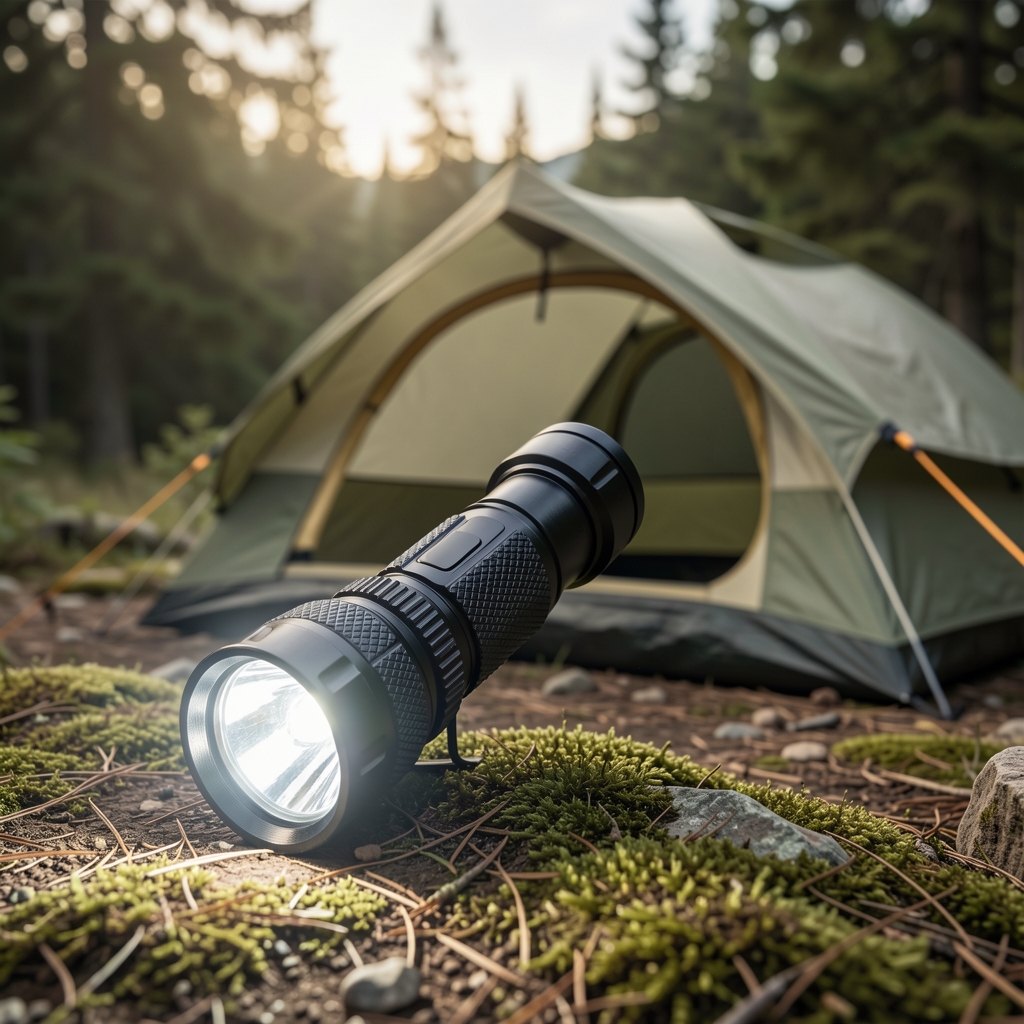Yüksek lümen kamp ve trekking için LED el feneri