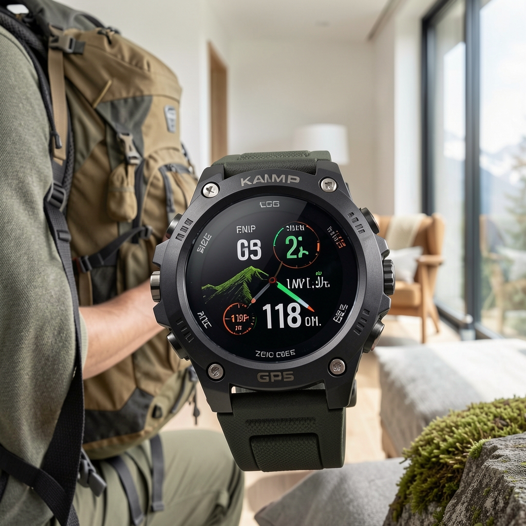 Kamp ve trekking için Coros Vertix 2S akıllı saat çift frekans GPS lazer irtifa ölçer