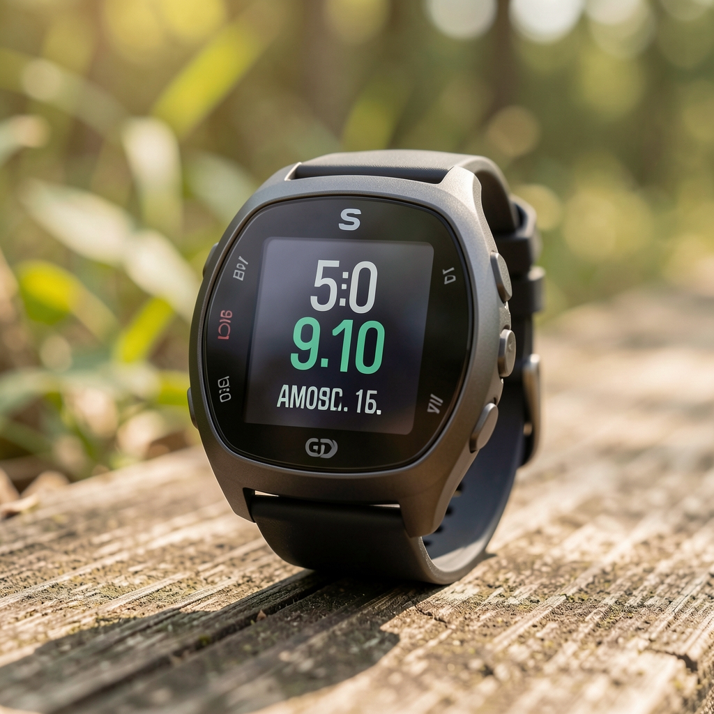 Outdoor kullanım için tasarlanmış Suunto Race S GPS koşu saati AMOLED ekran