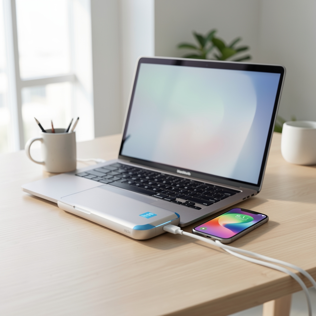 UGREEN 145W 25000mAh MagSafe uyumlu power bank MacBook ve iPhone şarjı
